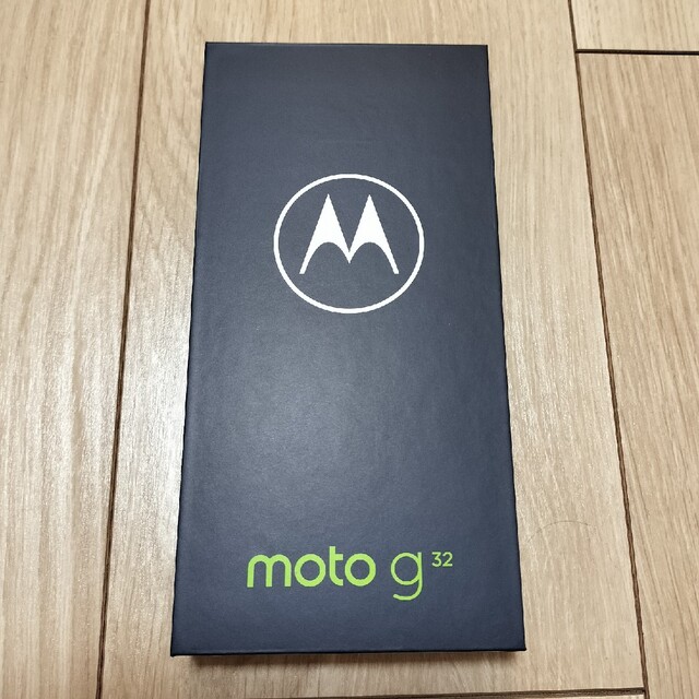 【送料無料】新品未開封MOTOROLA moto g32 ミネラルグレイ