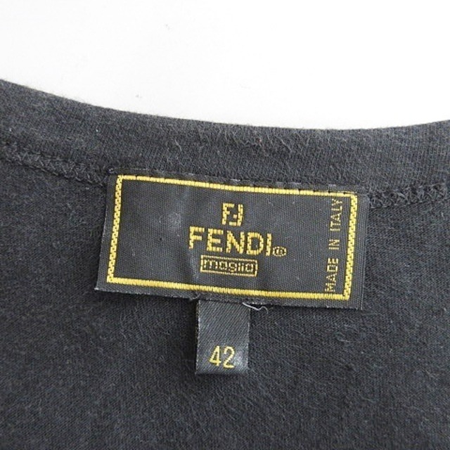 【値下げ】FENDI レディース Tシャツ カットソー  フェンディ Fロゴ