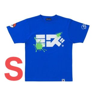 ポケモン(ポケモン)のスプラトゥーン × ポケモン フェスTシャツ 水 Sサイズ(Tシャツ(半袖/袖なし))