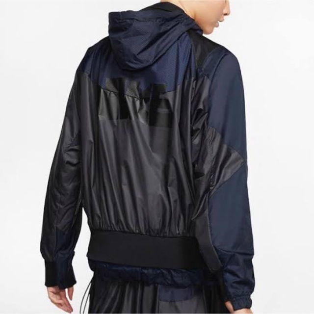 NIKE × Sacai フーデッド アノラック ナイロン ジャケット XS