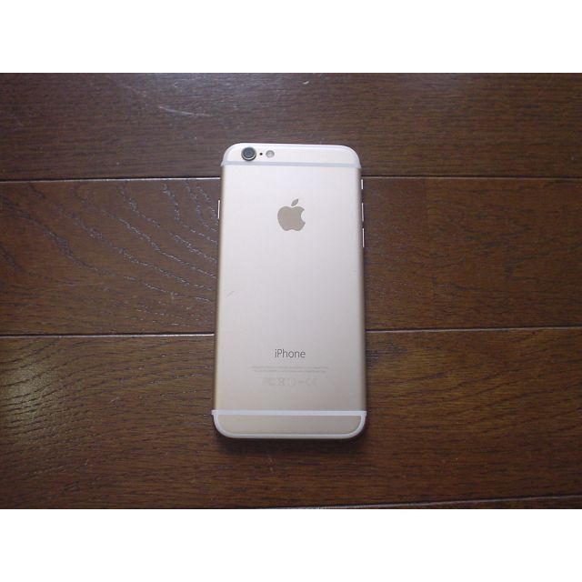 美品iPhone6 ゴールド 64GB SoftBank 1