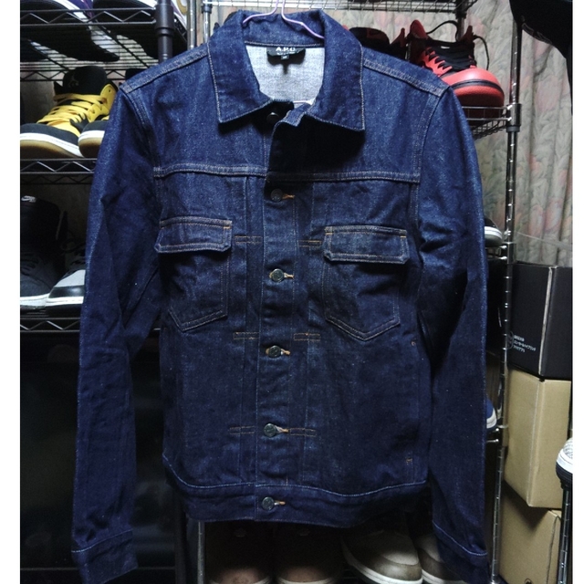 A.P.C(アーペーセー)のA.P.C. デニムジャケット 美品 レディースのジャケット/アウター(Gジャン/デニムジャケット)の商品写真