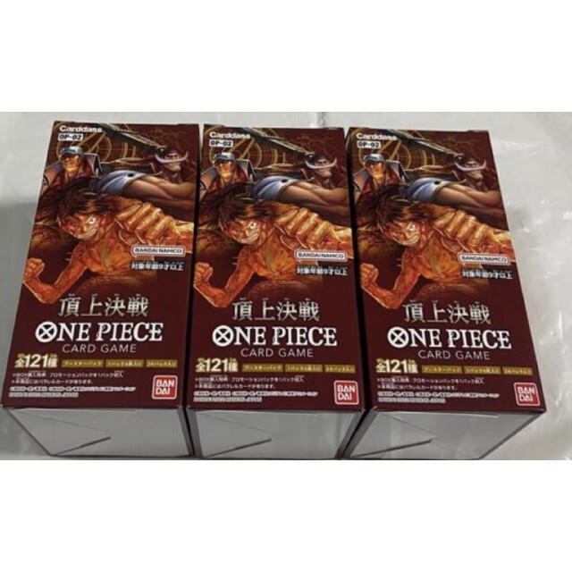 最高の品質の BANDAI - 頂上決戦 3box Box+デッキ+パック - hesnor.com