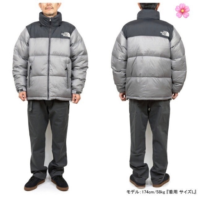 国内正規品 Lサイズ ブラック ヌプシジャケット ノースフェイス 送料