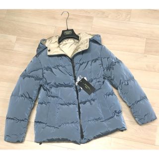 Max Mara - マックスマーラ リバーシブルダウンブルゾン ブルーの通販