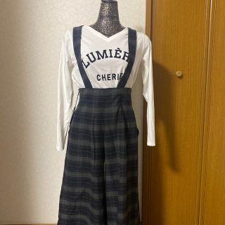 スコットクラブ(SCOT CLUB)のagaチェックサロペ新品(サロペット/オーバーオール)