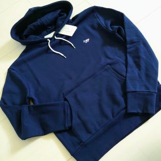 男女兼用 新品☆メゾンキツネ スウェットパーカー トリコロール S M