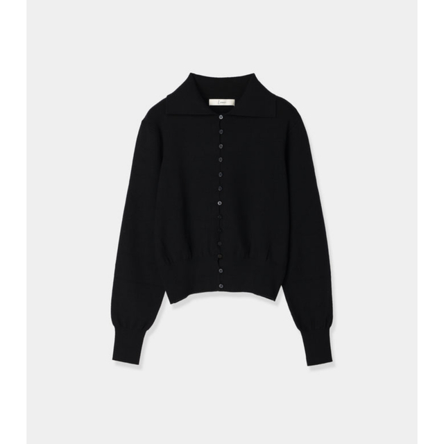 louren☆front button polo knit レディースのトップス(ニット/セーター)の商品写真