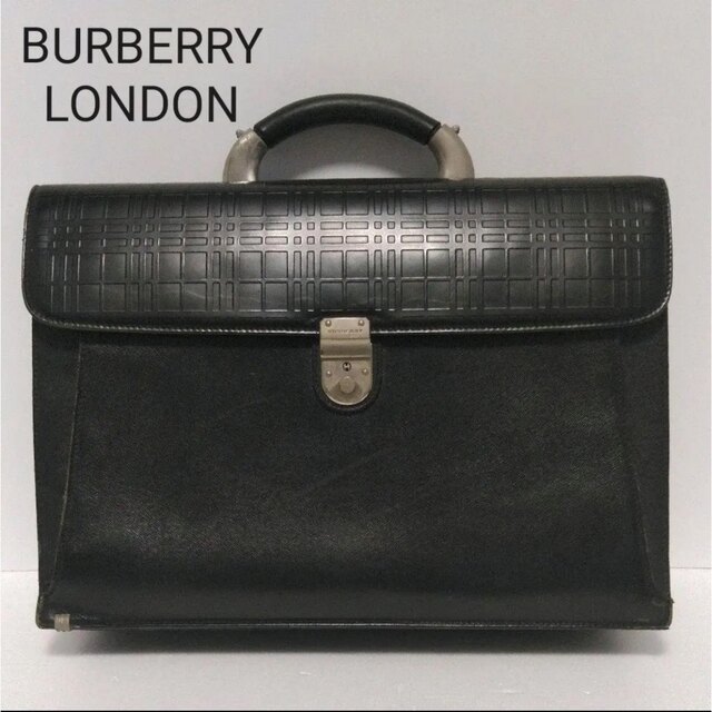 BURBERRY - 【BURBERRY LONDON】ビジネスバッグ カッコいい 渋い おしゃれ 鞄の通販 by M’sStore