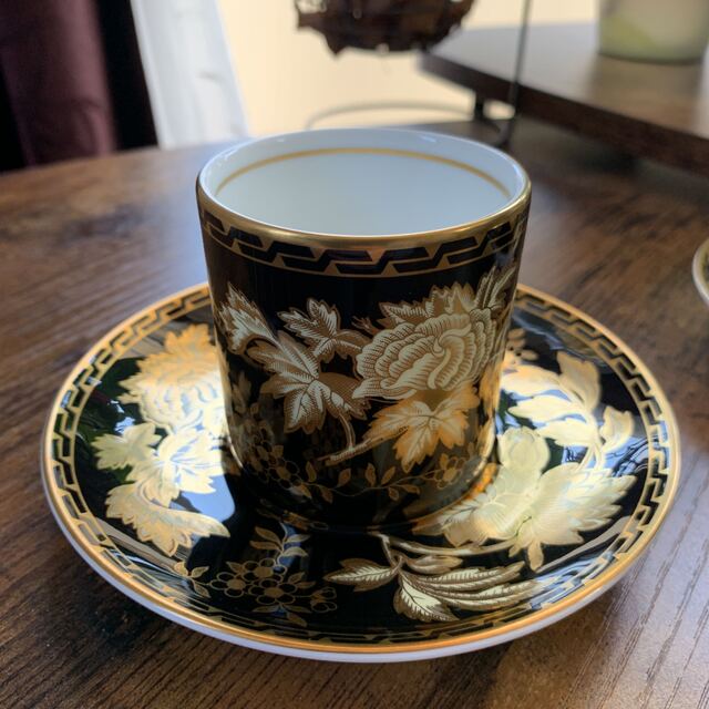 「未使用 希少品」WEDGWOOD フランシス　デミタスC/S 2客