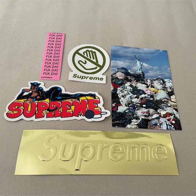 衝撃特価 Supreme 22FW FUK DAT ステッカー 1枚