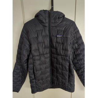 パタゴニア(patagonia)のパタゴニア メンズ マイクロパフフーディ Smolder Blue M(登山用品)