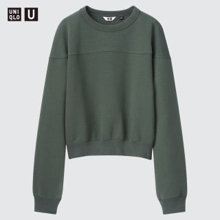 ユニクロ(UNIQLO)のUNIQLO U ユニクロユー　スウェットクルーネックシャツ　XS(トレーナー/スウェット)