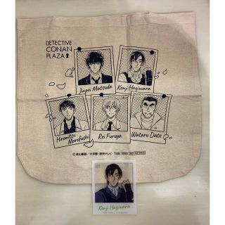 名探偵コナン【コナンプラザ特典】萩原研二【2点セット】フォトカード&エコバッグ(キャラクターグッズ)
