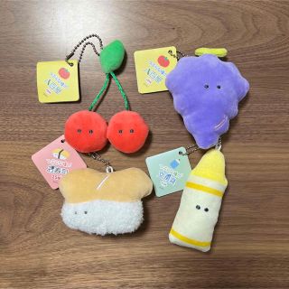 【新品】【つぶらな瞳シリーズ】 つぶらな瞳の八百屋・お寿司・文房具 4種セット(キャラクターグッズ)