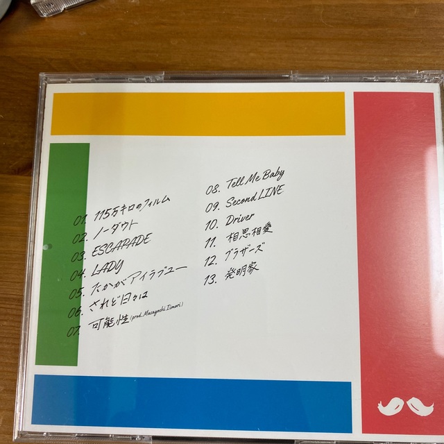 ESCAPARADE Official髭男dism エンタメ/ホビーのCD(ポップス/ロック(邦楽))の商品写真