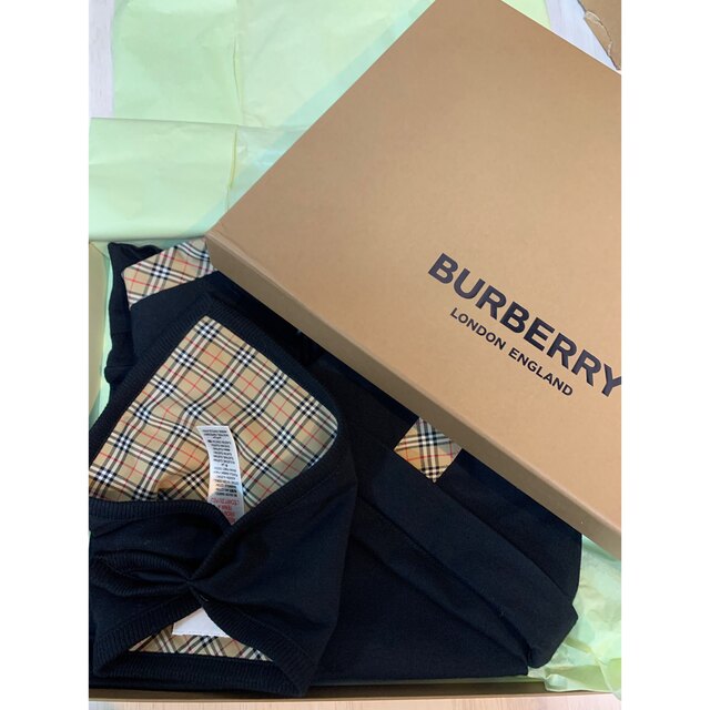 BURBERRY(バーバリー)のロンパース スタイ 帽子 キッズ/ベビー/マタニティのベビー服(~85cm)(ロンパース)の商品写真