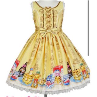 アンジェリックプリティー(Angelic Pretty)のアンジェリックプリティ　ハニーケーキ　ラウンドジャンパースカート(ひざ丈ワンピース)