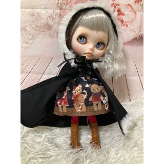 ☆ カスタムアイシードール ブライス ☆ アウトフィット ゴスロリくま