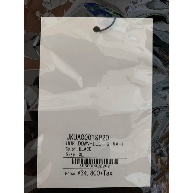 【ブランド】 HUF - HUF DOWNHILL- 2 MA-1 JACKET XLの通販 by やーまん's shop|ハフならラクマ メンズ