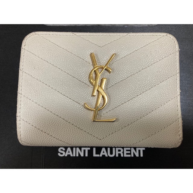 Saint Laurent(サンローラン)のSAINT LAURENTイブサンローラン 二つ折り財布  レディースのファッション小物(財布)の商品写真