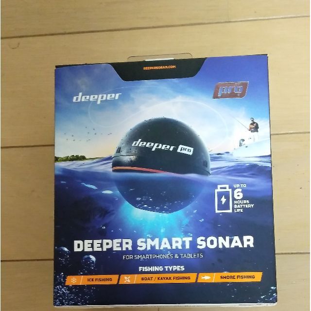 魚群探知機　deeper pro +フィッシングツール