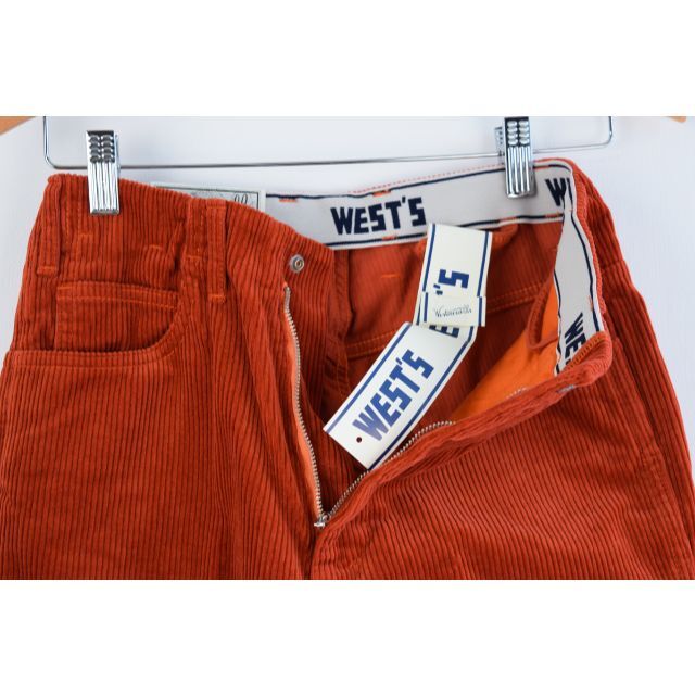 新品 定価2万4200円 WESTOVERALLS コーデュロイパンツ　25