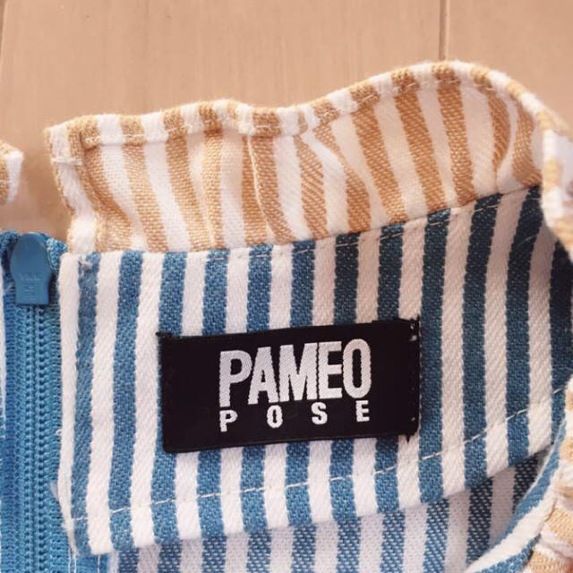 PAMEO POSE(パメオポーズ)のPAMEOPOSE ワンピース レディースのワンピース(ミニワンピース)の商品写真