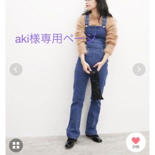 エディットフォールル サロペット/オーバーオール(レディース)の通販 エディットフォールル サロペット/オーバーオール(レディース)の通販