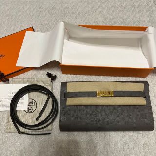 エルメス(Hermes)の11/9迄限定販売‼️最安値‼️【新品未使用品・希少色】ケリーロングトゥーゴー(ショルダーバッグ)