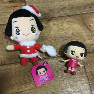 チコちゃん　クリスマス　ぬいぐるみ　フィギュア　マスコット(キャラクターグッズ)