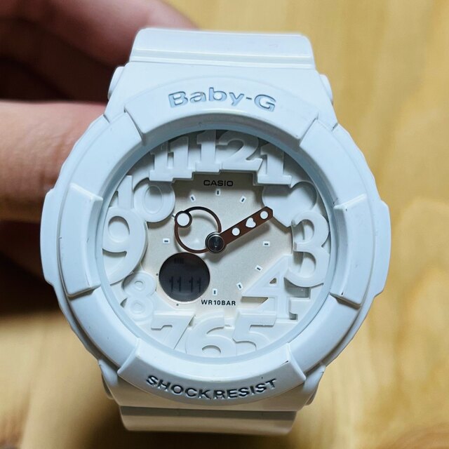 白色BABY-G BGA-131-7BJF