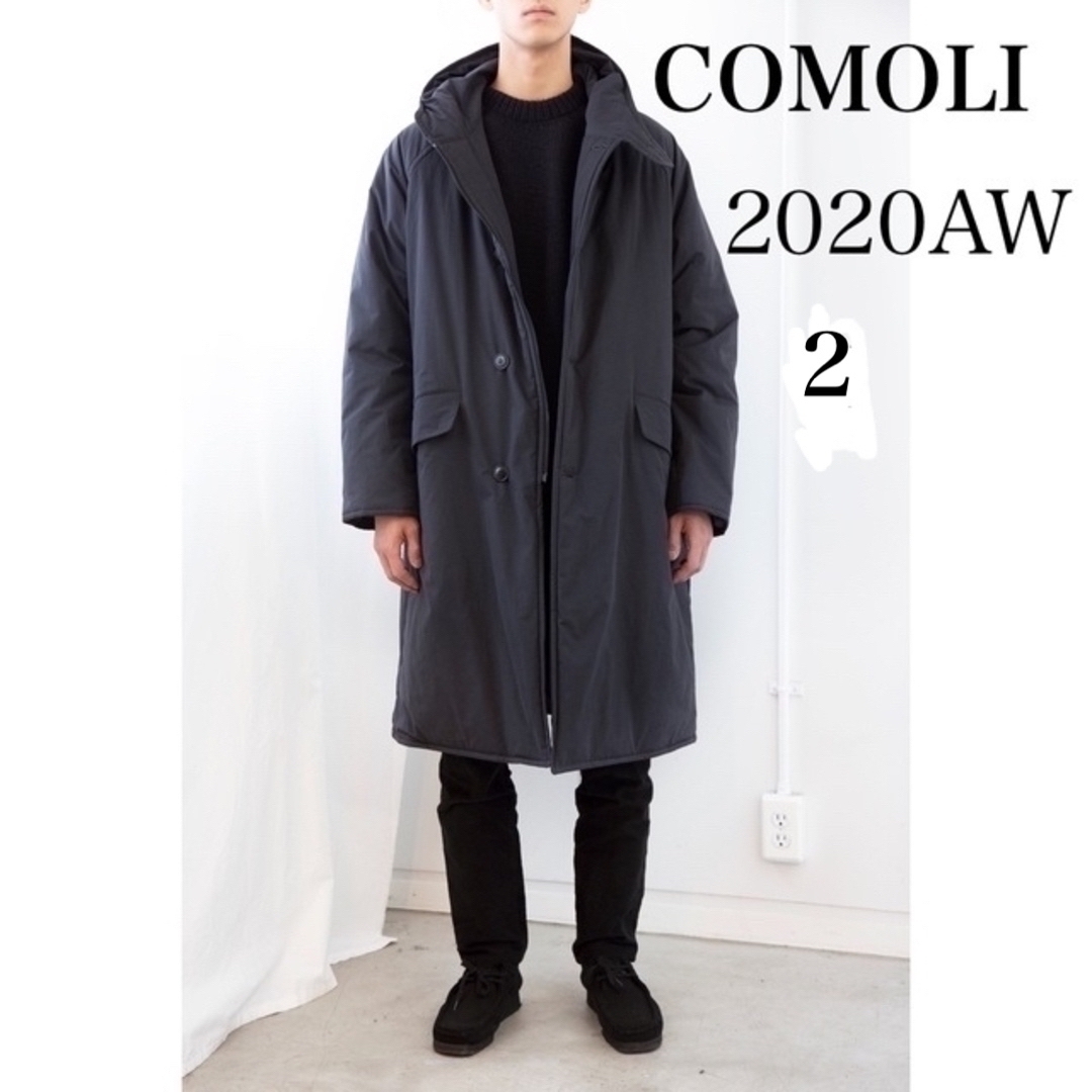 新品未使用品 20AW コモリ COMOLI インサレーション フーテッドコート