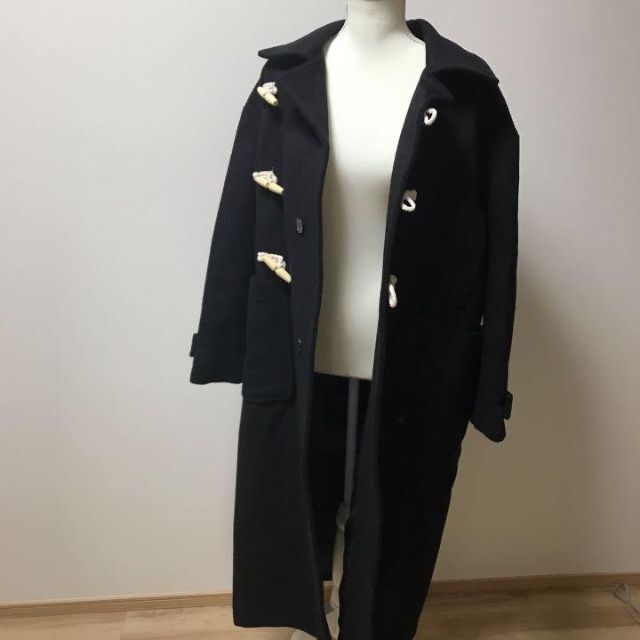 CLANE　OVER MAXI DUFFLE COAT　ネイビー