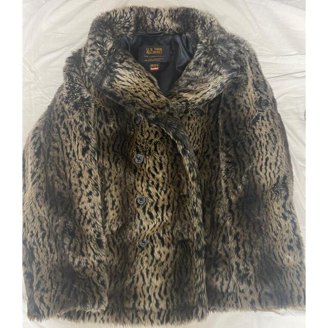 supreme schott Faux Fur Peacoat L 窪塚洋介着用