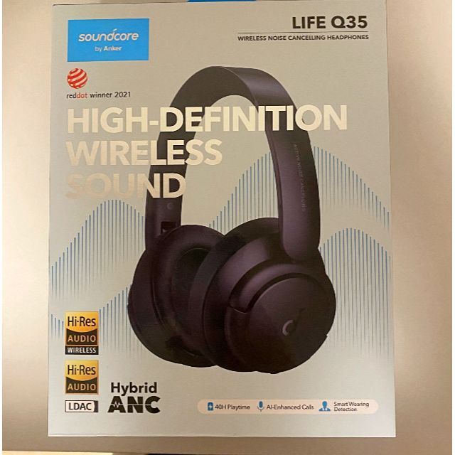 Anker Soundcore Life Q35 ワイヤレスヘッドホン [中古] 超爆安 60.0 ...