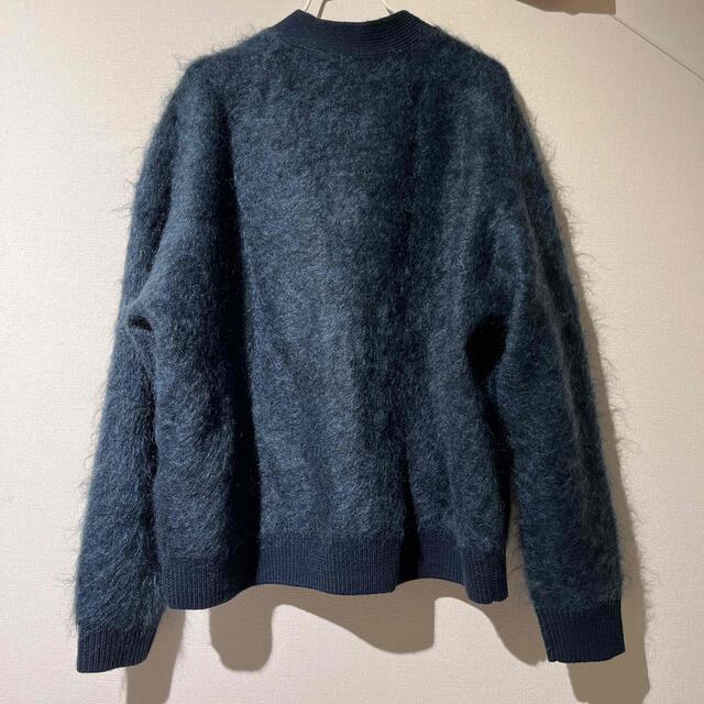 レディースAcne Studios Blue Rives Mohair Cardigan - カーディガン