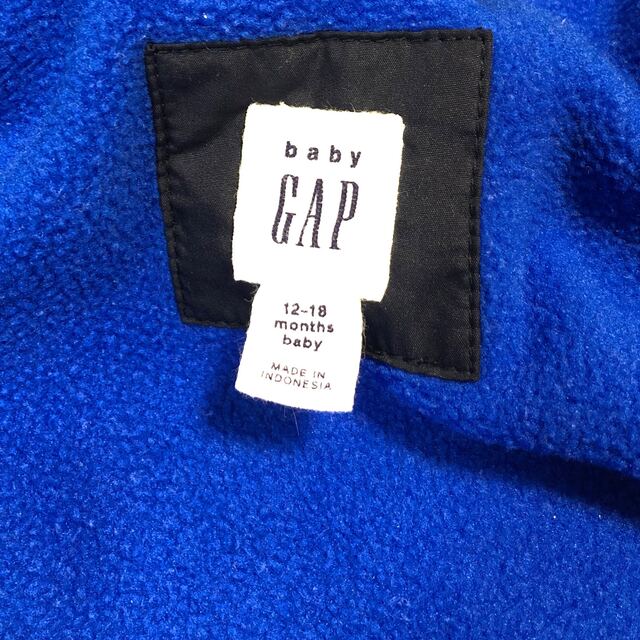 babyGAP(ベビーギャップ)のbabyGAP クマ耳付き 中綿アウター（75〜80cm） キッズ/ベビー/マタニティのベビー服(~85cm)(ジャケット/コート)の商品写真