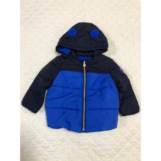 ベビーギャップ(babyGAP)のbabyGAP クマ耳付き 中綿アウター（75〜80cm）(ジャケット/コート)