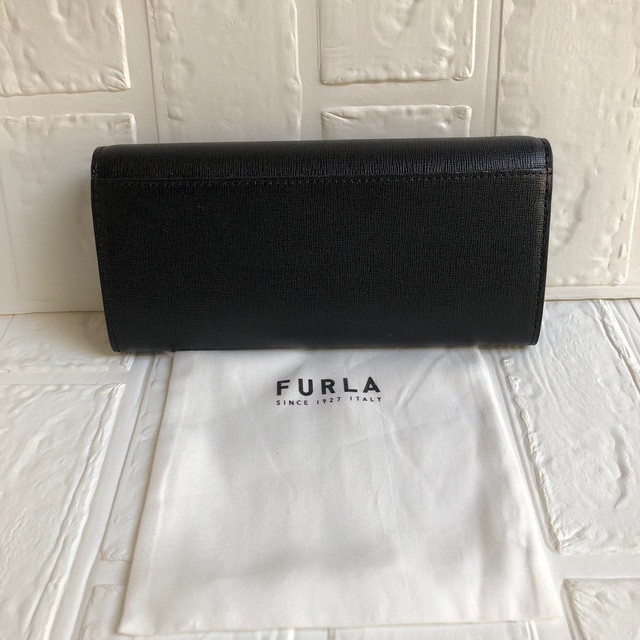 付属品全て有り★新品 FURLA 2022年秋冬 バビロン 長財布 NERO