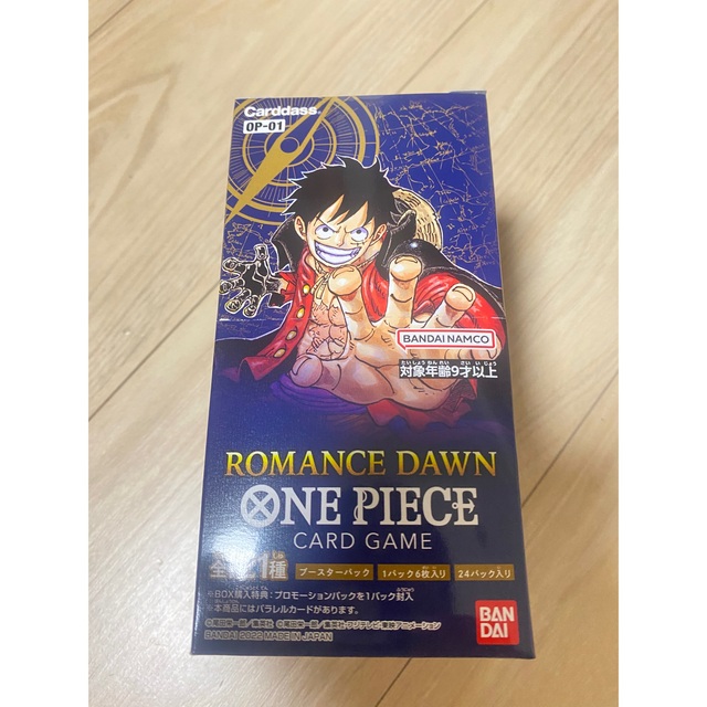 ワンピースロマンスドーン未開封1BOX ワンピースロマンスドーン未開封1BOX