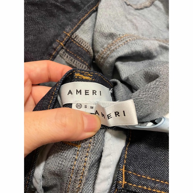 Ameri VINTAGE(アメリヴィンテージ)のPOWER SHOULDER DENIM SET UP レディースのレディース その他(セット/コーデ)の商品写真