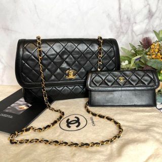 シャネル(CHANEL)の【mayuchabin様専用】CHANEL ウォレット付き マトラッセ バッグ(ショルダーバッグ)