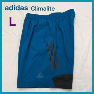 アディダス(adidas)のアディダス ストライプス ウーブンショーツ スポーツウェア ブルー(ショートパンツ)