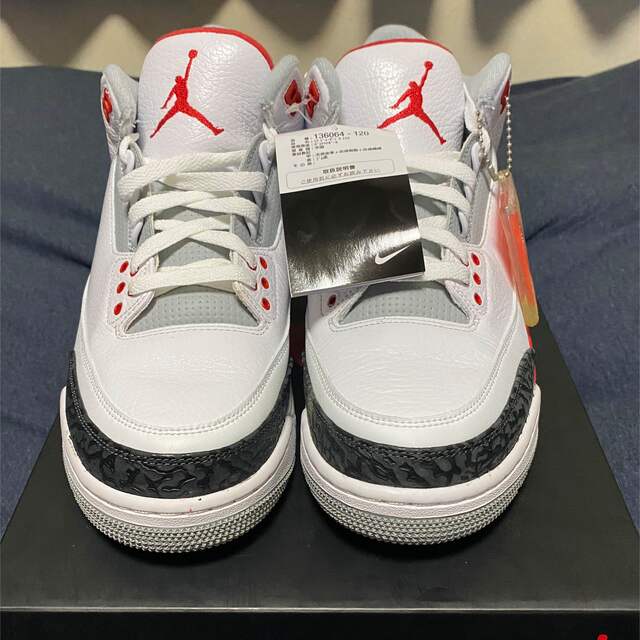 AIR JORDAN 3 RETRO FIRE RED 2013スニーカー