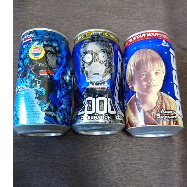 ペプシコーラの空き缶 柔らかい ペプシコーラの空き缶 柔らかい
