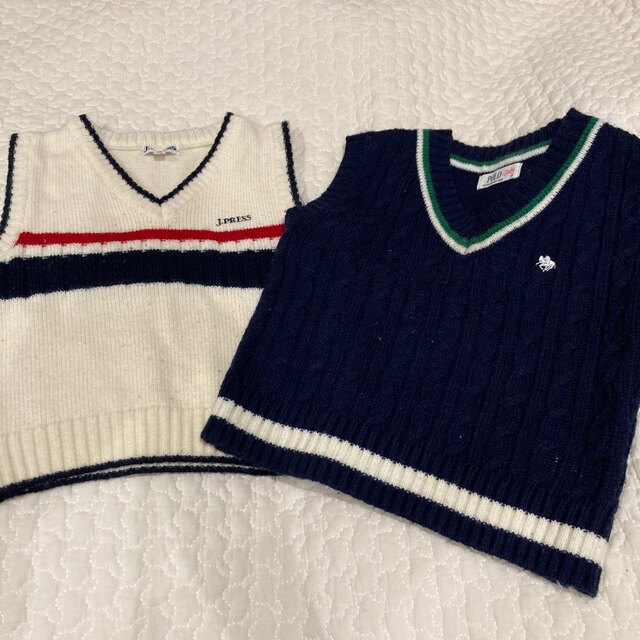 J.PRESS(ジェイプレス)の90 ベスト　J.PRESS ポロベビー キッズ/ベビー/マタニティのキッズ服男の子用(90cm~)(ニット)の商品写真