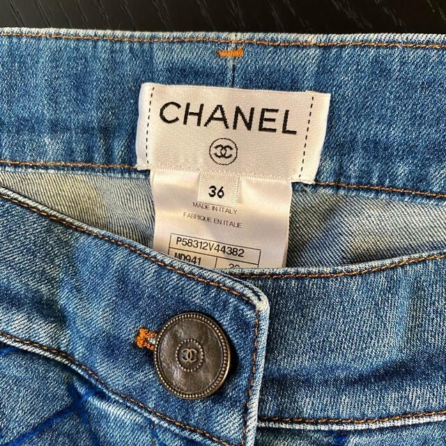 CHANEL/シャネル マトラッセ レディース デニムパンツ