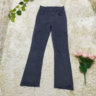 マザー インサイダー クロップ 24 試着のみ ストレッチ抜群 - デニム