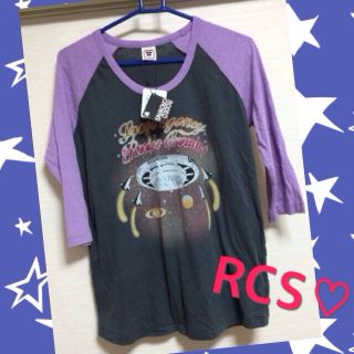 ロデオクラウンズ(RODEO CROWNS)の【値下げしました】RCS★新品タグ付き(Tシャツ(長袖/七分))